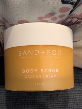 Sand And Fog Orange Cream Body Scrub - 12.7 oz